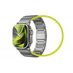 Curea din titan Mobile Origin Titanium Band Modena compatibila cu Apple Watch Ultra 49mm, Silver 7 - lerato.ro