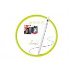 Stylus Pen Mobile Origin PE1, Activ, Autonomie 10h, 130mAh, Varf rezerva inclus, USB-C, Alb 6 - lerato.ro