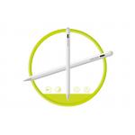 Stylus Pen Mobile Origin PE2, Activ, Autonomie 10h, 90mAh, Varf rezerva inclus, Wireless / USB-C, Alb 3 - lerato.ro