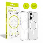 Carcasa Mobile Origin Easy Hybrid cu MagSafe compatibila cu iPhone 17, Transparent 4 - lerato.ro