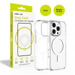 Carcasa Mobile Origin Easy Hybrid cu MagSafe compatibila cu iPhone 16 Pro, Transparent 5 - lerato.ro