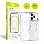 Carcasa Mobile Origin Easy Hybrid cu MagSafe compatibila cu iPhone 17 Pro, Transparent 3 - lerato.ro