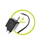 Incarcator retea Mobile Origin GaN Display Charger PW2, 65W, 3A,  1 x Cablu USB-C, 1x USB-C, 1x USB-A, Fast Charging, Negru 12 - lerato.ro