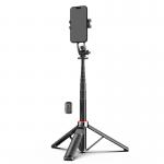 Selfie stick cu trepied Mobile Origin S1 pentru telefon, Reglabil, Rotire 360 grade, 1.3m, MagSafe, Negru 24 - lerato.ro