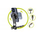 Selfie stick cu trepied Mobile Origin S1 pentru telefon, Reglabil, Rotire 360 grade, 1.3m, MagSafe, Negru 8 - lerato.ro