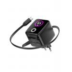 [Combo] Incarcatoare si Cabluri, Incarcator retea Mobile Origin GaN Display Charger PW3 + Cablu USB-C/USB-C Joyroom S-CC060A9 6 - lerato.ro