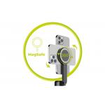 Selfie stick cu trepied Mobile Origin S2 pentru telefon, Reglabil, Rotire 360 grade, 1.67m, MagSafe, Negru 19 - lerato.ro