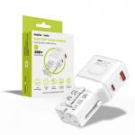 Adaptor retea Mobile Origin Travel Adapter GaN, 35W, 1xUSB-C, 1xUSB-A, Compatibil cu prize EU/UK/US/AU, Alb 15 - lerato.ro