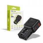 Adaptor retea Mobile Origin Travel Adapter GaN, 35W, 1xUSB-C, 1xUSB-A, Compatibil cu prize EU/UK/US/AU, Negru 6 - lerato.ro