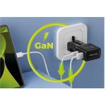 Adaptor retea Mobile Origin Travel Adapter GaN, 35W, 1xUSB-C, 1xUSB-A, Compatibil cu prize EU/UK/US/AU, Negru 13 - lerato.ro