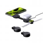 Incarcator Wireless Mobile Origin 3in1 Qi2, Compatibil MagSafe, Putere 25W, USB-C, Negru 19 - lerato.ro