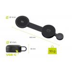 Incarcator Wireless Mobile Origin 3in1 Qi2, Compatibil MagSafe, Putere 25W, USB-C, Negru 9 - lerato.ro