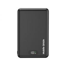 Baterie externa Mobile Origin PB8, 10000mAh, 20W, Incacrare Wireless 15W, USB-C, Negru