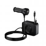 Incarcator auto Mobile Origin CA23, 2 x USB-A si 1 x USB-C, 2 x Cablu USB-C, 75W, 3A, Negru 16 - lerato.ro