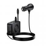 Incarcator auto Mobile Origin CA23, 2 x USB-A si 1 x USB-C, 2 x Cablu USB-C, 75W, 3A, Negru 2 - lerato.ro