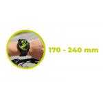 Curea silicon Mobile Origin Easy Strap compatibila cu ceasurile Garmin, 20mm, Negru 4 - lerato.ro