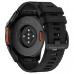 Curea silicon Mobile Origin Easy Strap compatibila cu ceasurile Garmin, 20mm, Negru 6 - lerato.ro