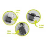 Baterie externa portabila Mobile Origin PB14, 20000 mAh, PD 30W, 2x USB-C, Incarcare Wireless 15W, Gri 5 - lerato.ro