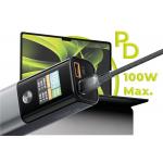 Baterie externa portabila Mobile Origin PB12, 14000 mAh, PD 100W, 1x USB-C, 1x USB-A, Display TFT, Gri 3 - lerato.ro