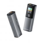 Baterie externa portabila Mobile Origin PB12, 14000 mAh, PD 100W, 1x USB-C, 1x USB-A, Display TFT, Gri 14 - lerato.ro