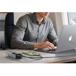 Baterie externa portabila Mobile Origin PB12, 14000 mAh, PD 100W, 1x USB-C, 1x USB-A, Display TFT, Gri 16 - lerato.ro