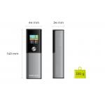 Baterie externa portabila Mobile Origin PB12, 14000 mAh, PD 100W, 1x USB-C, 1x USB-A, Display TFT, Gri 6 - lerato.ro