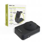 Statie de incarcare 3 in 1 Mobile OriginPW28, Incarcare Wireless 15W, Compatibil MagSafe, Fast Charging, Negru 7 - lerato.ro