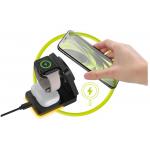 Statie de incarcare 3 in 1 Mobile OriginPW28, Incarcare Wireless 15W, Compatibil MagSafe, Fast Charging, Negru 4 - lerato.ro