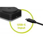 Statie de incarcare 3 in 1 Mobile OriginPW28, Incarcare Wireless 15W, Compatibil MagSafe, Fast Charging, Negru 6 - lerato.ro