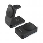 Statie de incarcare 3 in 1 Mobile OriginPW28, Incarcare Wireless 15W, Compatibil MagSafe, Fast Charging, Negru 10 - lerato.ro