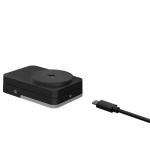 Statie de incarcare 3 in 1 Mobile OriginPW28, Incarcare Wireless 15W, Compatibil MagSafe, Fast Charging, Negru 11 - lerato.ro