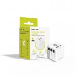 Adaptor retea Mobile Origin PW30, 2500W, 10A, Compatibil cu prize EU/UK/US/AU, Alb 3 - lerato.ro