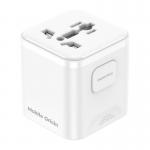 Adaptor retea Mobile Origin PW30, 2500W, 10A, Compatibil cu prize EU/UK/US/AU, Alb 5 - lerato.ro