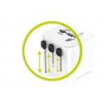 Adaptor retea Mobile Origin PW30, 2500W, 10A, Compatibil cu prize EU/UK/US/AU, Alb 10 - lerato.ro