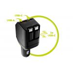 Incarcator auto Mobile Origin, 1x USB-C, 1xUSB-A, 2x Cablu USB-C, 90W, Negru 6 - lerato.ro