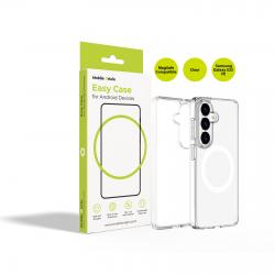 Carcasa Mobile Origin Easy Case cu MagSafe compatibila cu Samsung Galaxy S25 FE, Transparent