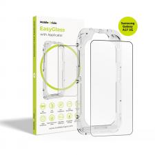 Folie sticla securizata Mobile Origin EasyGlass, Sistem de montare inclus, compatibila cu Samsung Galaxy A27 5G, Transparent