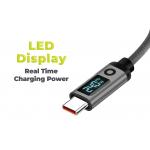 Cablu pentru incarcare si transfer de date Mobile Origin CB18, 2x USB-C, 240W, 5A, 80Gbps, 8K / 60Hz, Afisaj LED, Lungime 1.5m, Negru 12 - lerato.ro