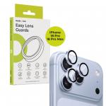 Protectie camera foto Mobile Origin Easy Lens Guards compatibila cu iPhone 18 Pro Max / 18 Pro, Albastru 3 - lerato.ro