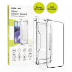 Folie sticla securizata  Mobile Origin Screen Guard, Kit montare inclus, compatibila cu iPhone 18 Pro Max, Negru 2 - lerato.ro