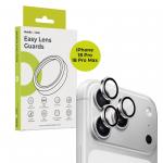 Protectie camera foto Mobile Origin Easy Lens Guards compatibila cu iPhone 18 Pro Max / 18 Pro, Silver 3 - lerato.ro