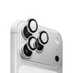 Protectie camera foto Mobile Origin Sapphire Lens Guards compatibila cu iPhone 18 Pro Max / 18 Pro, Silver 2 - lerato.ro