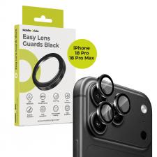 Folii iPhone 18 Pro, Protectie camera foto Mobile Origin Easy Lens Guards compatibila cu iPhone 18 Pro Max / 18 Pro, Negru, lerato.ro