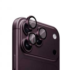 Folii iPhone 18 Pro, Protectie camera foto Mobile Origin Easy Lens Guards compatibila cu iPhone 18 Pro Max / 18 Pro, Burgundy, lerato.ro