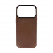 Huse si carcase iPhone 18 Pro, Husa Mobile Origin Leather Case cu MagSafe compatibila cu iPhone 18 Pro / 17 Pro, Maro, lerato.ro