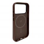 Husa Mobile Origin Leather Case cu MagSafe compatibila cu iPhone 18 Pro / 17 Pro, Maro 5 - lerato.ro