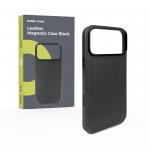 Husa Mobile Origin Leather Case cu MagSafe compatibila cu iPhone 18 Pro Max / 17 Pro Max, Negru 3 - lerato.ro