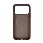 Husa Mobile Origin Leather Case cu MagSafe compatibila cu iPhone 18 Pro Max / 17 Pro Max, Maro 4 - lerato.ro