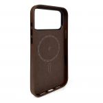 Husa Mobile Origin Leather Case cu MagSafe compatibila cu iPhone 18 Pro Max / 17 Pro Max, Maro 5 - lerato.ro