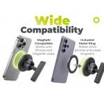 Suport telefon Mobile Origin Fitness OT1, Compatibil MagSafe, Rotire 360 grade, Negru 14 - lerato.ro